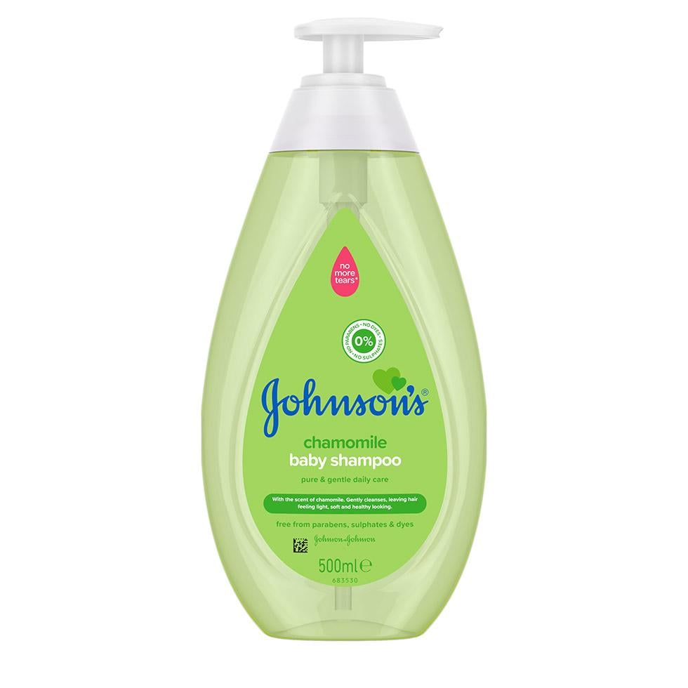 Johnson's® șampon cu mușețel pentru bebeluși